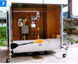 Mobile Bridge Jib for single drum winch SEWII