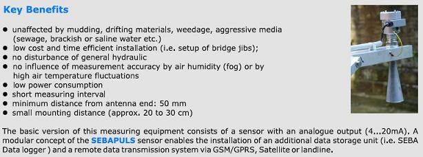 Hydrological Sensors - water level--temperature